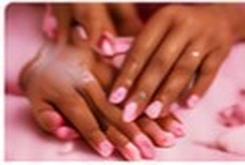 Manicure at Glow Beauty Salon