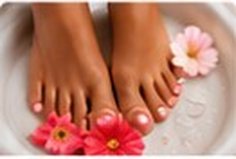 Pedicure at Glow Beauty Salon